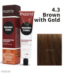 Matrix Wonder Color Ammonia Free 4.3 (Brown with Gold)