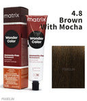 Matrix Wonder Color Ammonia Free 4.8 (Mocha Medium Brown)