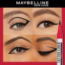 Maybelline New York High Impact Tattoo Pen Liner, Lasts Up To 48H - Black, Water & Smudge-proof (1gm)