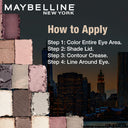 Maybelline New York The Blushed Nudes Eyeshadow Palette, 12 Highly Blendable Shades - Blush (9gm)