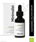 Minimalist 10% Niacinamide Face Serum With Matmarine + Zinc For Reducing Oil & Blemishes (30ml)