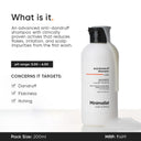 Minimalist Anti-Dandruff Shampoo 3.5% Salicylic Acid For Flaky & Itchy Scalp, Gentle & Sulphate-Free (200ml)