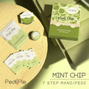 Kanpeki Pedipie Mint Chip Buttered – 7 Step Manicure/Pedicure Kit (1 Kit)