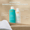 Moroccanoil Hydrating Conditioner | Argan Oil, Vitamin A+E, Red Algae |Daily Use For All Hair Types (250ml)