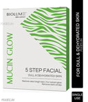Biolume Mucin Glow 5 Step Facial For Dull & Dehydrated Skin (Single Use)