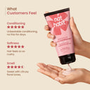 Nat Habit Five Oil Hibiscus Conditioner For Hair Fall Control, 72 Hrs Frizz Control With Fenugreek