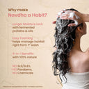 Nat Habit Five Oil Hibiscus Shampoo For Long Thick Hair, Sulphate Free Shampoo For Hair Fall Control
