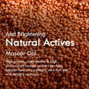 Nat Habit Fresh Masoor Dal Face Wash For Combination Skin, Face Cleanser For Brightening & Tan