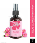 Nat Habit Gulab Jal 100% Pure Rose Water, Face Mist (Toner) for Pore Tightening, Acne & Hydration (100ml)