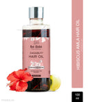 Nat Habit Hibiscus Amla Hair Growth & Thickening Summer Ayurvedic Oil with Rosemary Coconut Castor 100ml