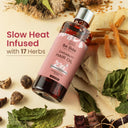 Nat Habit Hibiscus Amla Hair Growth & Thickening Summer Ayurvedic Oil with Rosemary Coconut Castor