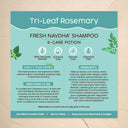Nat Habit Tri Leaf Rosemary Navdha Shampoo For Hair Fall Control, Shampoo For Dry And Damaged Hair (250ml)