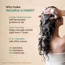 Nat Habit Tri Leaf Rosemary Navdha Shampoo For Hair Fall Control, Shampoo For Dry And Damaged Hair (250ml)