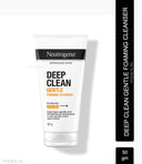 Neutrogena Deep Clean Gentle Foaming Cleanser - Moisturizing Face Wash for Normal to Sensitive Skin (50gm)