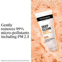 Neutrogena Deep Clean Gentle Foaming Cleanser - Moisturizing Face Wash for Normal to Sensitive Skin (50gm)