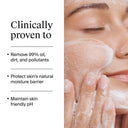 Neutrogena Deep Clean Gentle Foaming Cleanser - Moisturizing Face Wash for Normal to Sensitive Skin (50gm)