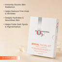O3+ Bridal Facial Kit Vitamin C Glowing Skin (Pack of 6 Pcs) - Salon Pack