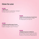 O3+ Brightening Facial Kit With Brightening & Glow Boosting Peel Off Mask (40gm+5ml)