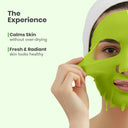 O3+ Ci-Calm Glow Sensitive Skin Sheet Mask with Ceramide for Barrier Repair & Anti Redness (30gm)