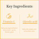 O3+ Skin Solutions Vitamin C Serum Glow With Glycolic Acid (30ml)