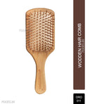 OROSSENTIALS Bamboo Bristle Wooden Big Paddle Hair Brush For Women (ORO-011)