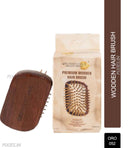 OROSSENTIALS Bamboo Bristles Pemium Hair Brush Without Handle (ORO-052)