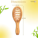 OROSSENTIALS Bamboo Bristles Vent Hair Brush (ORO-049)