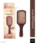 OROSSENTIALS  Dark Wood Paddle Hair Brush For Men & Women-PREMIUM HAIR PRUSH (ORO-017)