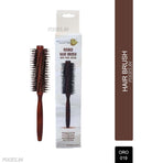 OROSSENTIALS Twirl Design Boar Bristles Round Hair Brush (ORO-019)