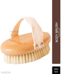 OROSSENTIALS Wooden Dry Body Brush - Premium (ORO-023)