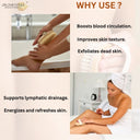 OROSSENTIALS Wooden Dry Body Brush - Premium (ORO-023)