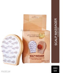 OROSSENTIALS Wooden Scalp Massager Shampoo Brush For Blood Circulation (ORO-024)