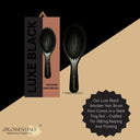 OROSSENTIALS Wooden hair brush Luxe Black (ORO-058)