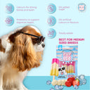 Pup Ice Rocket Lollies, Yoghurt Strawberry & Banana Flavour, 2 Pcs 90g