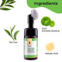 Pilgrim Tea Tree Purifying Foaming Face Wash (120ml)