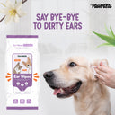 Pawpaya Ear Wipes 25 Wipes, 20 x 18 cm