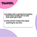Pawpaya Pet Wipes 100 Pull Pack, 20 x 18 cm
