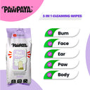Pawpaya Pet Wipes 100 Pull Pack, 20 x 18 cm