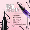 Hilary Rhoda Perfection Smudge Proof & Waterproof Pen Eyeliner (6 ml) - Black