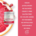 Petal Fresh Pure Firming Pomegranate & Grapefruit Body Butter (237gm)