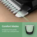 Philips 3000 Series 8-in-1 Rechargeable Cordless Multipurpose Trimmer for Face, Body and Intimate Areas for Men MG3917/15 (60mins Runtime, Self Sharpening Blades, Black)