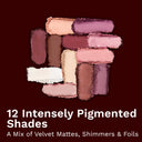 Pilgrim Eyeshadow Fiesta Queen 12-In-1 Highly Pigmented Shades (24gm)