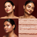 Pilgrim The Spanish Collection Highlighter Duo - The Gold Rhythm (Champagne Gold & Rose Gold)