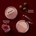 Pilgrim The Spanish Collection Highlighter Duo - The Gold Rhythm (Champagne Gold & Rose Gold)