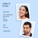 Plum 2% Niacinamide Face Wash With Rice Water For Oily Skin, Brightens & Hydrates