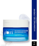 Plum 2% Niacinamide & Rice Water Moisturiser - Lightweight Gel Cream For Oil-Free Hydration (50gm)
