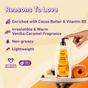 Plum BodyLovin Vanilla Caramello Body Lotion With Cocoa Butter & Vitamin B5