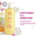 Plum BodyLovin’ Petals On The Rocks Body Lotion, Lightweight Hydration, Citrus Floral Fragrance (400ml)