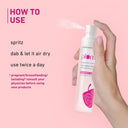 Plum Bulgarian Valley Rose Water Alcohol-Free Spray Toner With Hyaluronic Acid, Hydrates & Refreshes