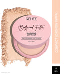 RENEE Bollywood Filter Blurring Matte Finish Compact with Full Coverage - 02 Cashew Swirl